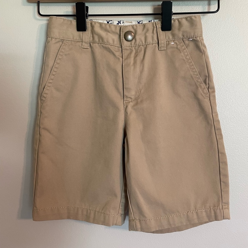Gymboree Boys Khaki Uniform Shorts Size 6